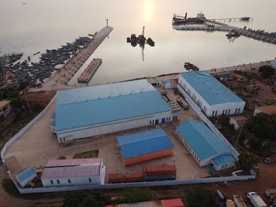 A Unidade de Conservação e Transformação do pescado de Alto Bandim dispõe de capacidade para armazenar 600 toneladas de peixes