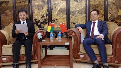 Cooperação/China manifesta disponibilidade total de reforçar parceria em todos os domínios com Guiné-Bissau