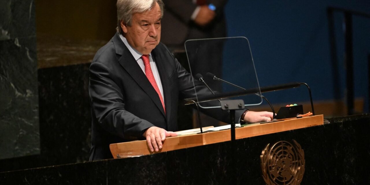 ONU/Invasão da Ucrânia “criou mundo de insegurança para todos”, diz Guterres