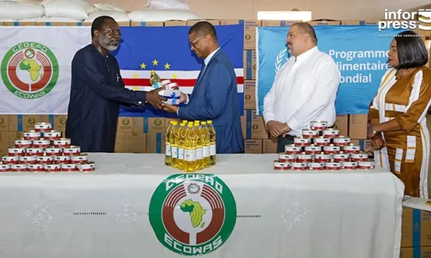 Cabo Verde/Governo recebe da CEDEAO um milhão de dólares em géneros alimentícios para o reforço das cantinas escolares