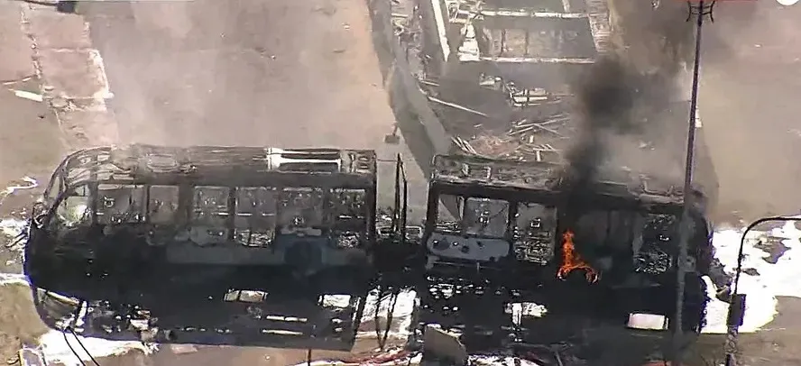 Brasil/Mais de 30 autocarros incendiados após morte de miliciano