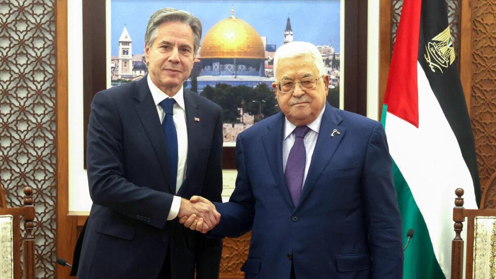 Cisjordânia/Mahmoud Abbas denuncia “genocídio” contra palestinianos