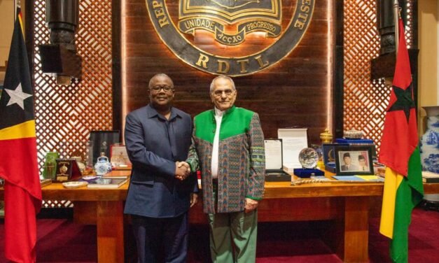 Presidente da República encontra-se de visita à Timor Leste