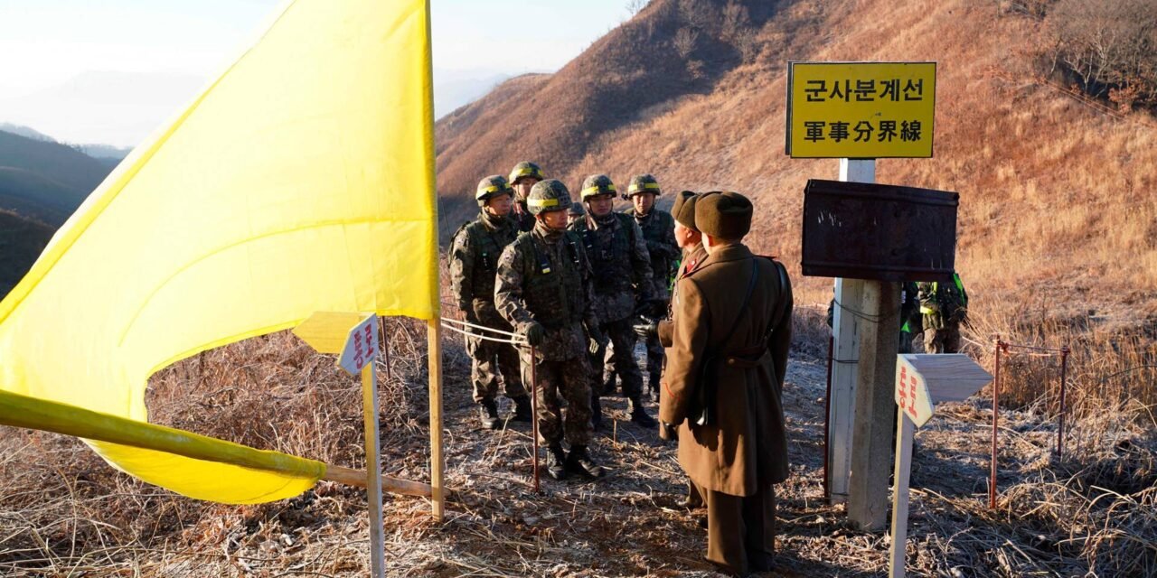 Tensão militar/Coreia do Norte reforça presença militar na fronteira com a Coreia do Sul