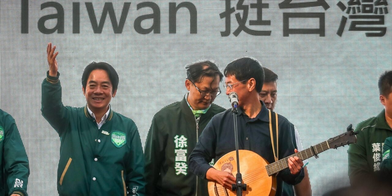 China/Governo acusa candidato presidencial e atual vice de Taiwan de colocar ilha “à beira da guerra”