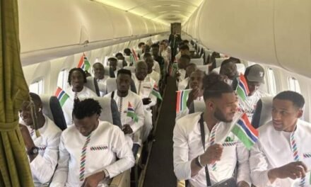 Seleção da Gâmbia de futebol escapa da tragédia de falta de oxigénio na  viagem para  CAN-2023