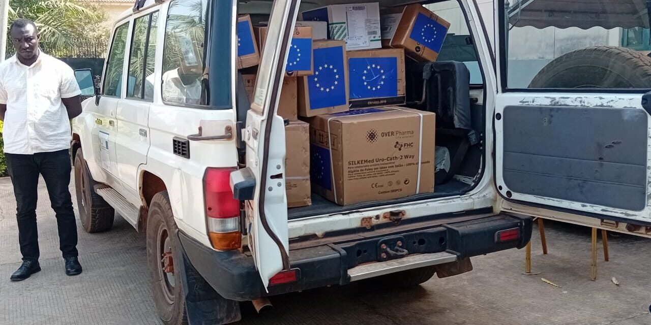 União Europeia apoia Guiné-Bissau com medicamentos e materiais médicos