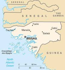 Mapa Guiné-Bissau