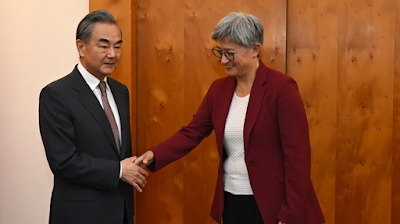 Cambera/Austrália e China cimentam relações depois de anos de tensões