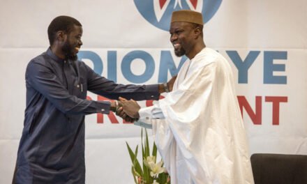 Senegal/Ousmane Sonko primeiro-ministro promete apoiar presidente Faye