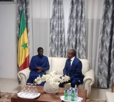 Diplomacia/PR  do Senegal já está no país