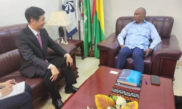 Cooperação/Novo embaixador da China promete levar projetos de desenvolvimento socio-económica ao interior da Guiné-Bissau