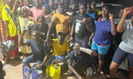 Manifestação Frente Popular/LGDH anuncia libertação de 84 dos 93 detidos em prisões de Bissau