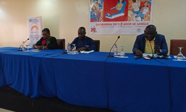 ”As doações de sangue não satisfazem as necessidades da  Guiné-Bissau”, diz   Bacar Mané