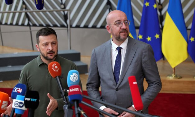 Bélgica/Michel recebe Zelensky em Bruxelas para acordo de segurança com Ucrânia