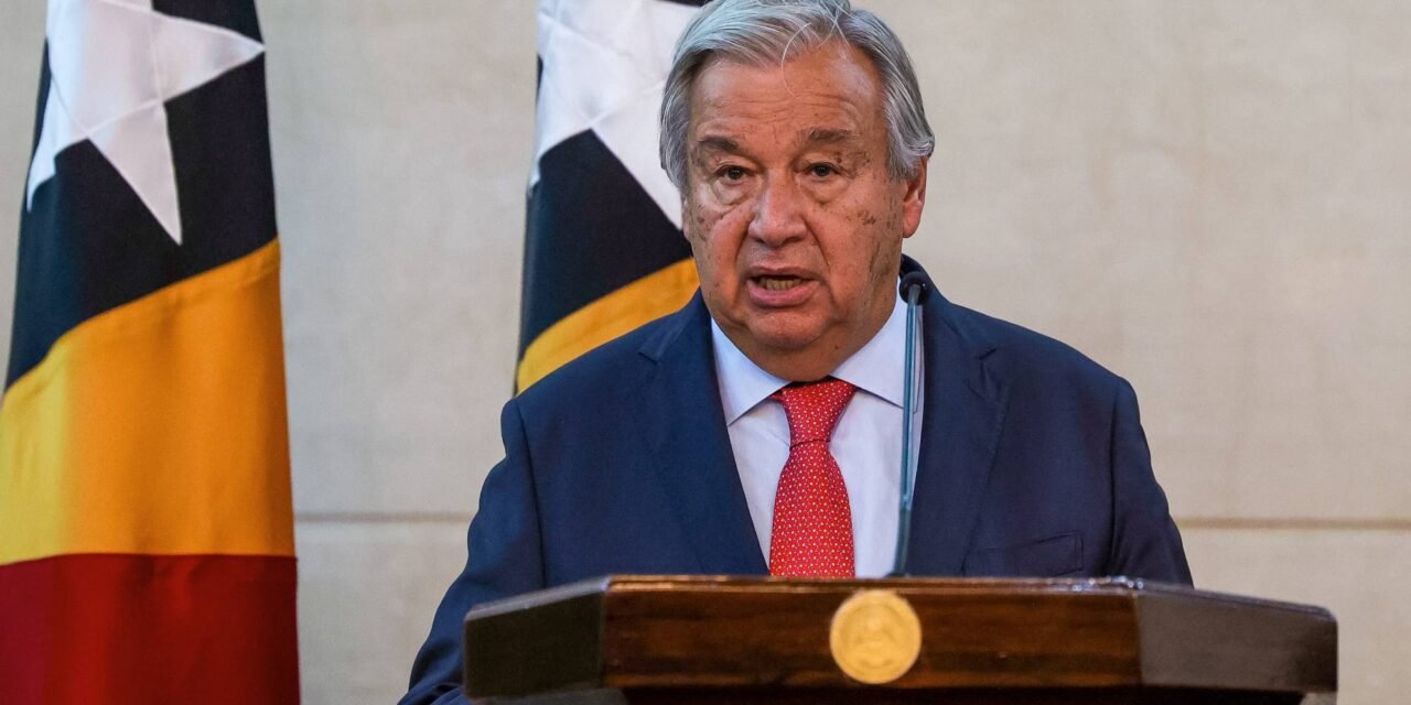 ONU/Guterres condena “impunidade quase total” que impede resolver guerras no mundo