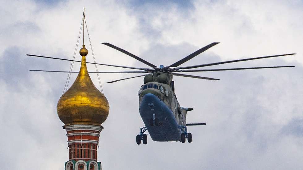 Rússia/Queda de helicóptero  matou todos os 22 ocupantes