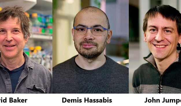 Suécia/David Baker, Demis Hassabis e John Jumper vencem Nobel da Química