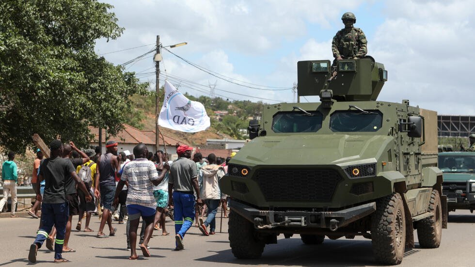 Moçambique/Manifestantes travam acesso da principal fronteira com  África do Sul