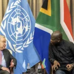 África do Sul/ “África precisa de justiça climática”, diz António Guterres