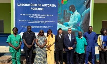 Ministra Maria de Céu inaugura primeiro  laboratório de autópsia forense do país