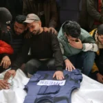 Palestina/Televisão  anuncia morte de cinco jornalistas em ataque israelita