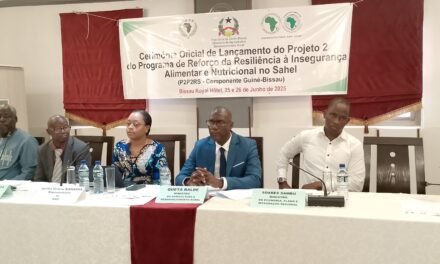 Lançado Projeto P2P2RS-Componente Guiné-Bissau que visa melhoria de produção agrícola e reabilitação de infraestruturas socioeconómicas