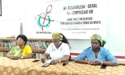 Elci Pereira Dias eleita novo presidente de REMPSECAO-GB para um mandato de quatro anos