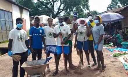Regiões/Grupo “Cumpuduris de Paz” de Setor de Bissorã promove limpeza ao Mercado Central da comunidade