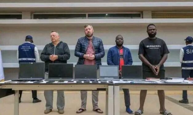 Angola/Moscovo informado por Luanda da detenção de cidadãos russos