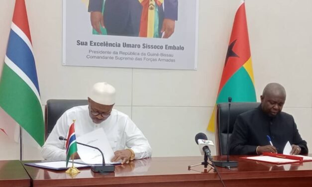 Guiné-Bissau e Gâmbia assinam acordo no domínio do comércio