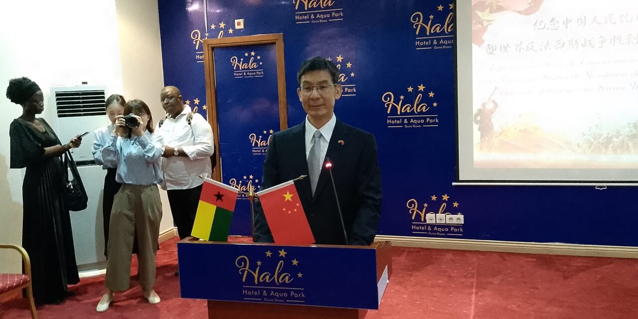 80 anos fim da II Guerra Mundial//Embaixada da China na Guiné-Bissau inaugura exposição de fotos alusivos à data   