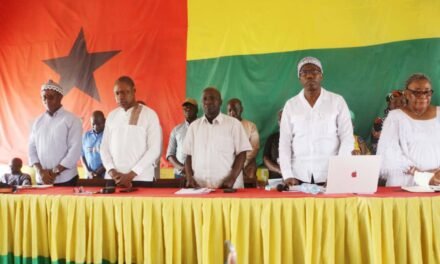 Líder do PAIGC reafirma sua plena disponibilidade em prosseguir com mobilização do povo para uma luta pacifica