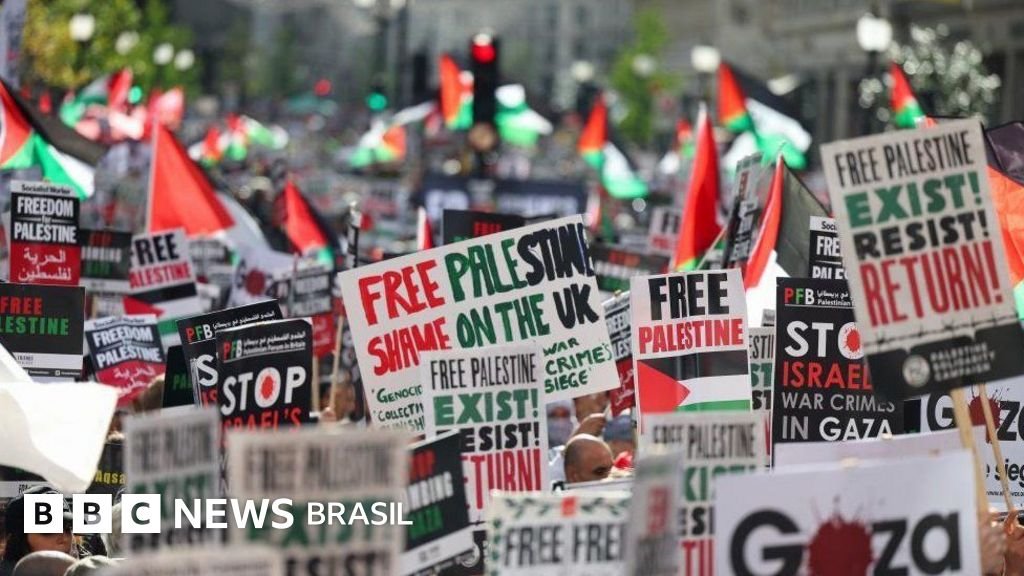 Conflito Médio Oriente/AI critica Londres por deter 900 pessoas em protesto de apoio à Palestina