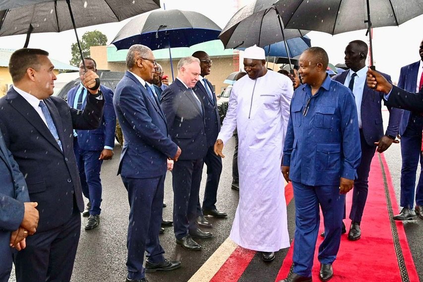 Presidente da República considera de “histórica” visita do Chefe de Estado gambiano  à Guiné-Bissau