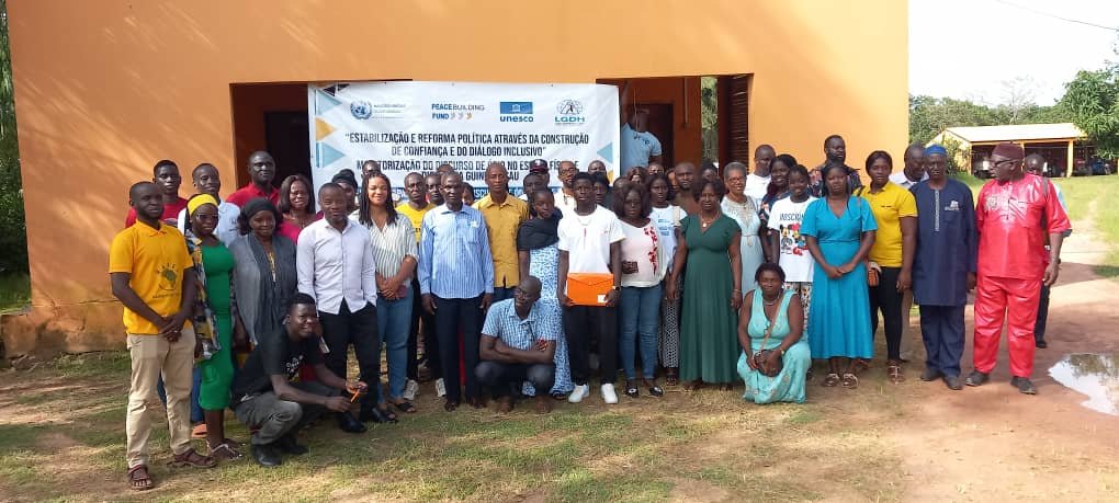 Regiões/LGDH capacita 50 membros da Sociedade Civil de Cacheu em matéria de discurso de ódio online e offline