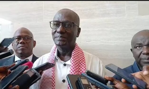 Eleições presidencias/ Umaro Sissoco Embalo deposita  candidatura no Supremo Tribunal de Justiça