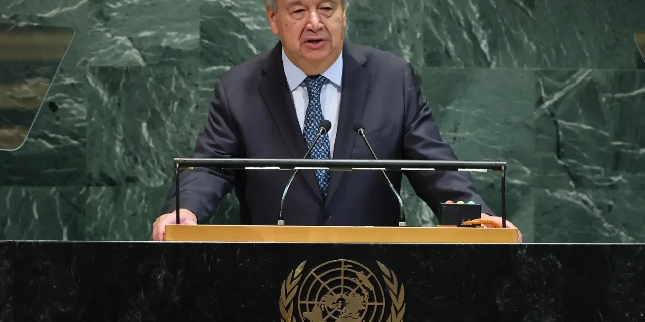 ONU/Guterres aponta “conflitos” no Sudão, Ucrânia e Gaza como fruto da impunidade