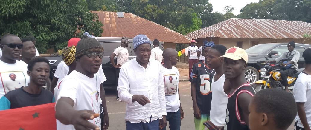 Eleições gerais/Candidato Baciro Djá declara que vai priorizar agricultura  como motor do desenvolvimento se for eleito