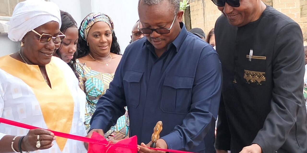 Chefe de Estado inaugura novo armazém de CECOME em Bissau