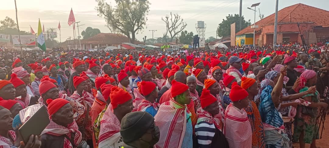 Candidato Sissoco Embaló  promete devolver o brilho colonial à cidade de Bissorã