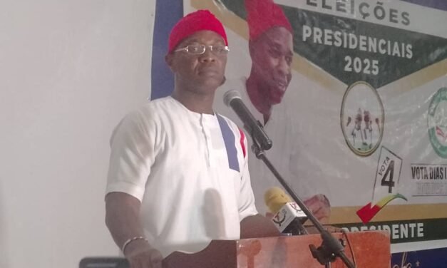 Candidato Fernando Dias da Costa promete normalizar funcionamento das instituições da República caso for eleito