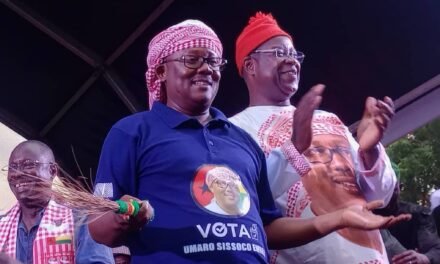 Eleições gerais/Candidato Umaro Sissoco Embaló promete em Bafatá mais infraestruturas, estabilidade e combate à corrupção