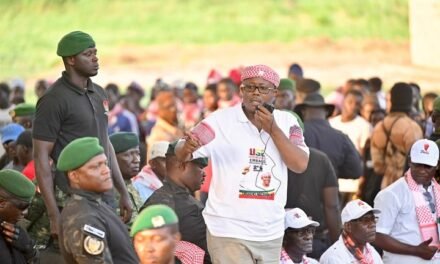 Regiões-Eleições Gerais/Candidato presidencial Umaro Sissoco Embaló apela à unidade nacional durante comício em Catió