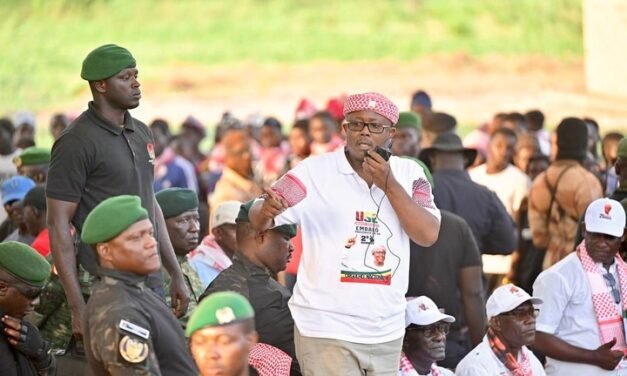 Regiões-Eleições Gerais/Candidato presidencial Umaro Sissoco Embaló apela à unidade nacional durante comício em Catió