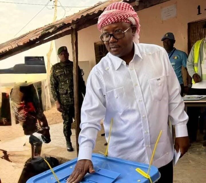 Eleições Gerais/ Umaro Sissoco Embaló apela a participação massiva dos eleitores e voto consciente após votar em Gabu