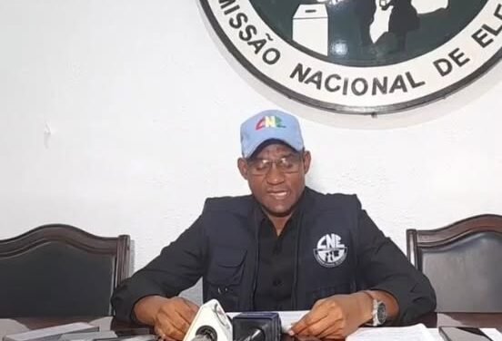 Eleições Gerais/CNE divulga quinta-feira resultados provisórios das eleições gerais de domingo