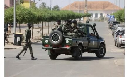 Disparos de tiros ouvidos hoje no centro da capital Bissau