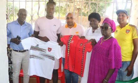 Regiões/ Presidente da FFGB convida o futebolista Batista Mendy a integrar a seleção nacional