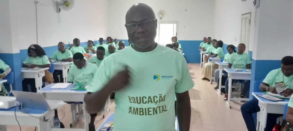 Regiões/Organização para a Defesa das Zonas Húmidas promove  capacitação de 40 professores no domínio de Educação Ambiental